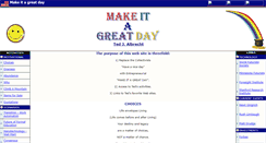 Desktop Screenshot of makeitagreatday.org